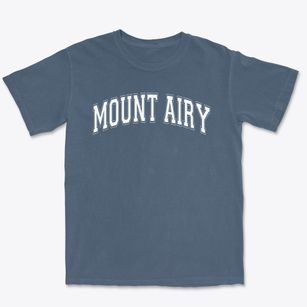 Mount Airy Elementary School Varsity Arch Premium Heavyweight T-shirt