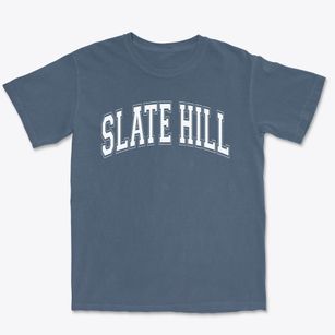 Slate Hill Elementary School Varsity Arch Premium Heavyweight T-shirt