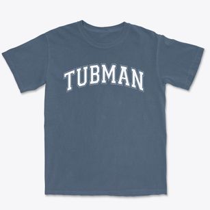 Tubman Middle School Varsity Arch Premium Heavyweight T-shirt