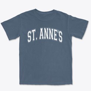 Saint Anne's Catholic Elementary School Varsity Arch Premium Heavyweight T-shirt