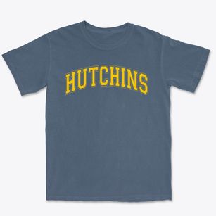 Hutchins Elementary School Varsity Arch Premium Heavyweight T-shirt