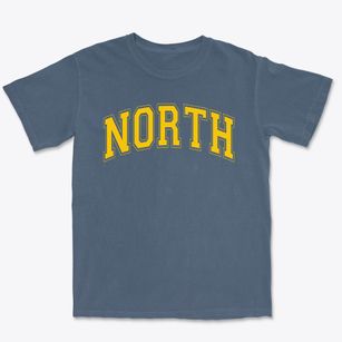 North Elementary School Varsity Arch Premium Heavyweight T-shirt