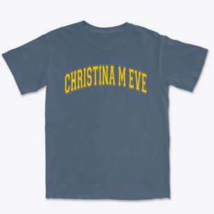 Christina M Eve Elementary School Varsity Arch Premium Heavyweight T-shirt