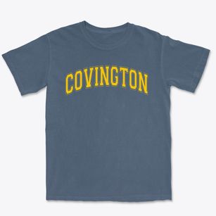 Covington Elementary School Varsity Arch Premium Heavyweight T-shirt