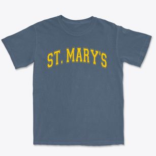 Saint Mary's Assumption School Varsity Arch Premium Heavyweight T-shirt