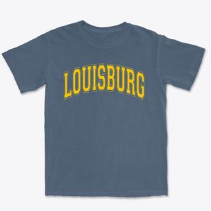 Louisburg Elementary School Varsity Arch Premium Heavyweight T-shirt
