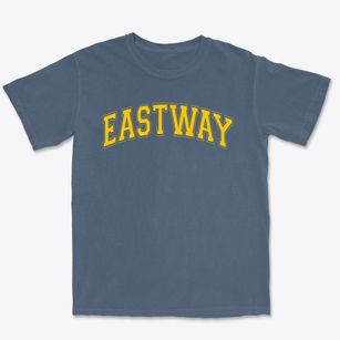 Eastway Elementary School Varsity Arch Premium Heavyweight T-shirt