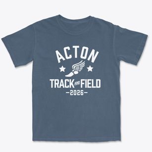 Acton Middle School Track and Field Premium Heavyweight T-shirt