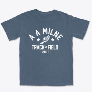 A A Milne Elementary School Track and Field Premium Heavyweight T-shirt