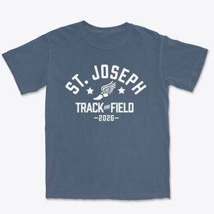 Saint Joseph School Track and Field Premium Heavyweight T-shirt