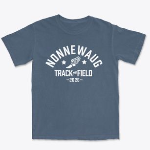 Nonnewaug High School Track and Field Premium Heavyweight T-shirt