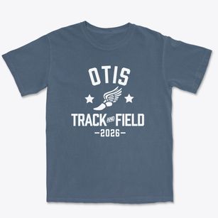 James Otis World Language Academy Track and Field Premium Heavyweight T-shirt