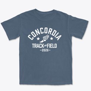Concordia High School Track and Field Premium Heavyweight T-shirt