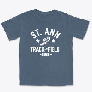 St Ann Parish Track and Field Premium Heavyweight T-shirt