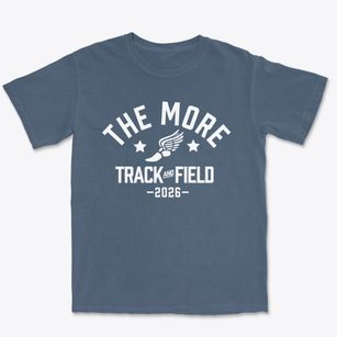 The More Learning Center Track and Field Premium Heavyweight T-shirt