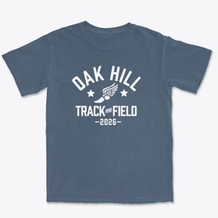 Oak Hill School Track and Field Premium Heavyweight T-shirt