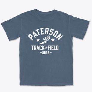 Paterson Elementary School Track and Field Premium Heavyweight T-shirt