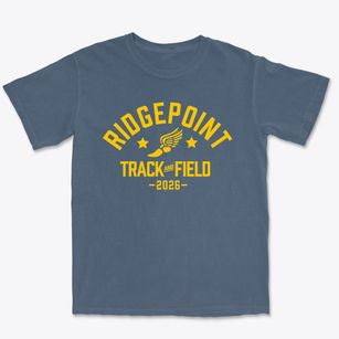 Ridgepoint Elementary School Track and Field Premium Heavyweight T-shirt