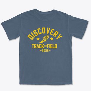 Discovery School Track and Field Premium Heavyweight T-shirt