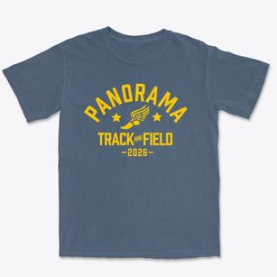 Panorama Middle School Track and Field Premium Heavyweight T-shirt