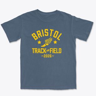 Bristol Grade School Track and Field Premium Heavyweight T-shirt