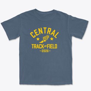 Central Community School Track and Field Premium Heavyweight T-shirt