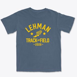 Lehman Intermediate School Track and Field Premium Heavyweight T-shirt