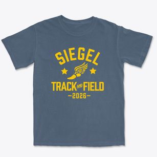 Siegel High School Track and Field Premium Heavyweight T-shirt