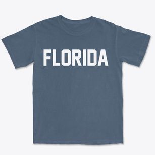 Florida New York Classic Block Premium Heavyweight T-shirt