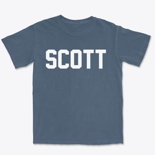 Scott New York Classic Block Premium Heavyweight T-shirt