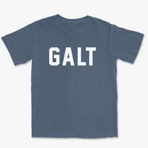Galt California Classic Block Premium Heavyweight T-shirt