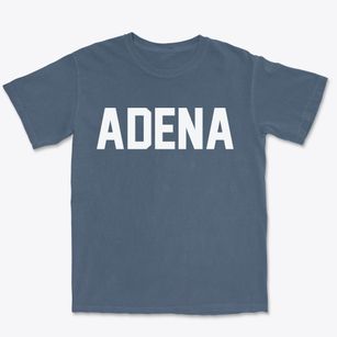 Adena Ohio Classic Block Premium Heavyweight T-shirt