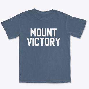 Mount Victory Ohio Classic Block Premium Heavyweight T-shirt