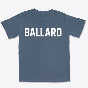 Ballard California Classic Block Premium Heavyweight T-shirt