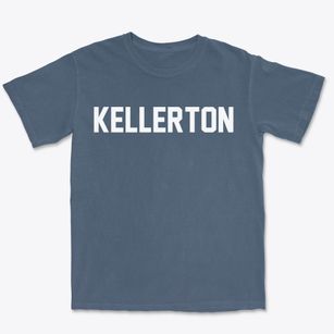 Kellerton Iowa Classic Block Premium Heavyweight T-shirt