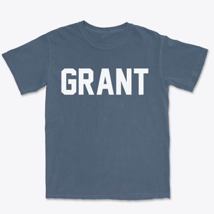Grant Oklahoma Classic Block Premium Heavyweight T-shirt