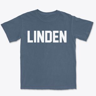 Linden Iowa Classic Block Premium Heavyweight T-shirt