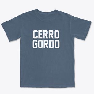 Cerro Gordo North Carolina Classic Block Premium Heavyweight T-shirt