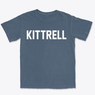Kittrell North Carolina Classic Block Premium Heavyweight T-shirt