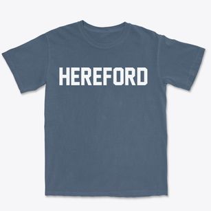 Hereford Texas Classic Block Premium Heavyweight T-shirt