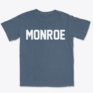 Monroe Ohio Classic Block Premium Heavyweight T-shirt