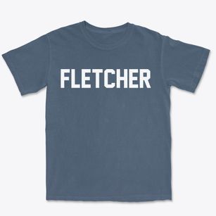 Fletcher North Carolina Classic Block Premium Heavyweight T-shirt