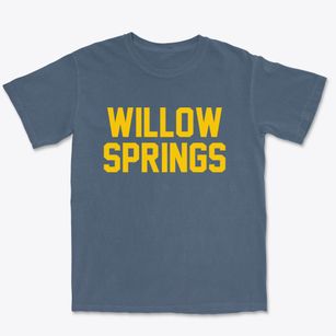 Willow Springs Missouri Classic Block Premium Heavyweight T-shirt