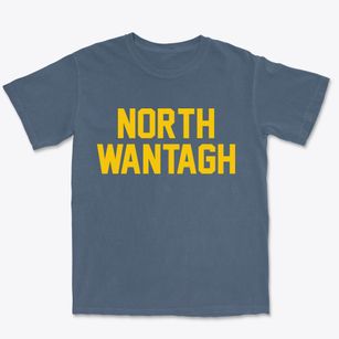 North Wantagh New York Classic Block Premium Heavyweight T-shirt