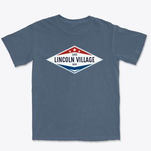 Lincoln Village Ohio Diamond Star Premium Heavyweight T-shirt