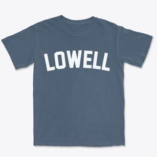 Lowell Massachusetts Classic Curve Premium Heavyweight T-shirt
