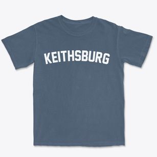 Keithsburg Illinois Classic Curve Premium Heavyweight T-shirt