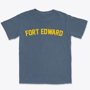 Fort Edward New York Classic Curve Premium Heavyweight T-shirt