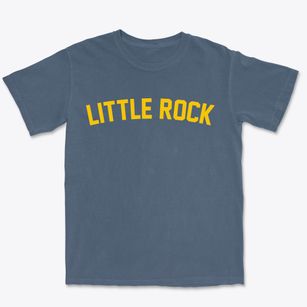 Little Rock Arkansas Classic Curve Premium Heavyweight T-shirt