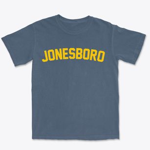 Jonesboro Maine Classic Curve Premium Heavyweight T-shirt